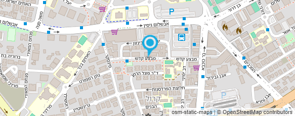 מפת הגעה אל מרפאת שיניים אם המושבות מפת הגעה אל מרפאת שיניים אם המושבות