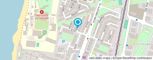 מפת הגעה אל מרפאת שיניים- Elit