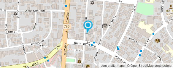 מפת הגעה אל יעל ללוש - עיצוב פנים מפת הגעה אל יעל ללוש - עיצוב פנים