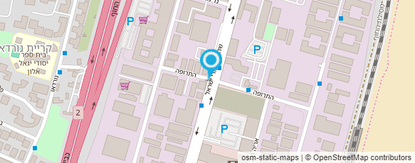 מפת הגעה אל עו"ד עזרא-זיסמן נועה