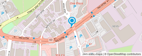 מפת הגעה אל קשר - הבית של המשפחות המיוחדות