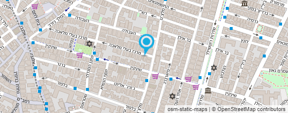 מפת הגעה אל קשר - הבית של המשפחות המיוחדות