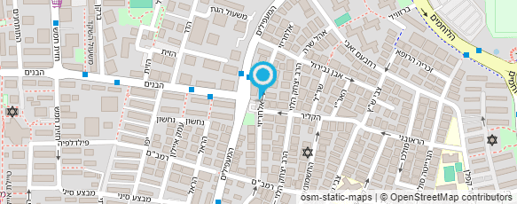 מפת הגעה אל מרכז יום לקשיש "המעפילים"