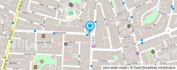 מפת הגעה אל מרכז חבד מודעות