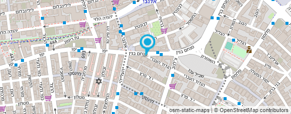 מפת הגעה אל אורטל בן דיין