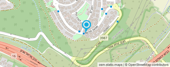 מפת הגעה אל דואר ישראל-מסירת דואר מפת הגעה אל דואר ישראל-מסירת דואר