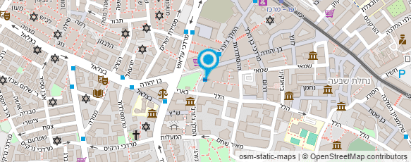 מפת הגעה אל מחסן הסלולר