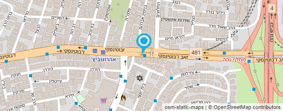 מפת הגעה אל Sarit cohen makeup & hair