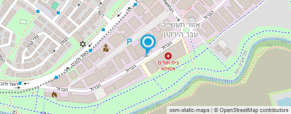 מפת הגעה אל ד"ר תבור חובב