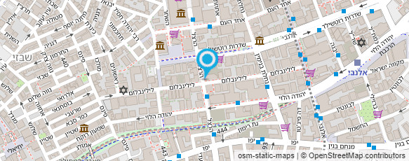 מפת הגעה אל גלאי בטיחות אש