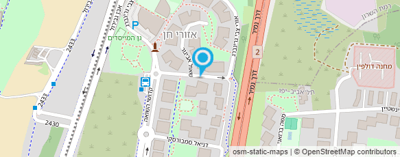 מפת הגעה אל דניאלה שגב שני - הדרכת הורים