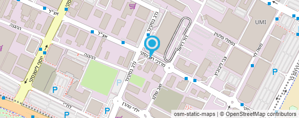 מפת הגעה אל מאסטר קלין שטיפת רכב