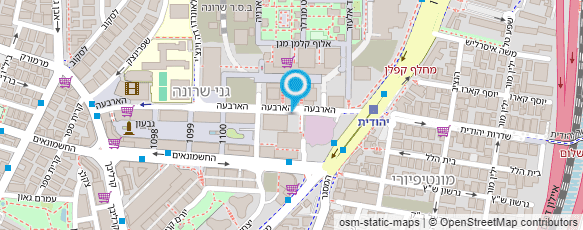 מפת הגעה אל עו"ד רט תמיר