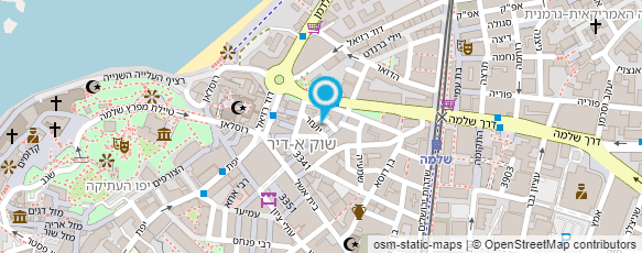 מפת הגעה אל לוי פרויקטים