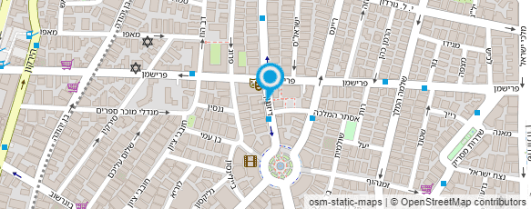 מפת הגעה אל רפאל מסיקה - נכסים