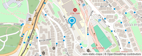 מפת הגעה אל לב חב"ד חסד ומרפא