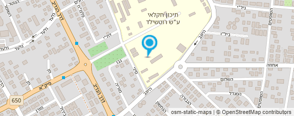 מפת הגעה אל קפה הצבי