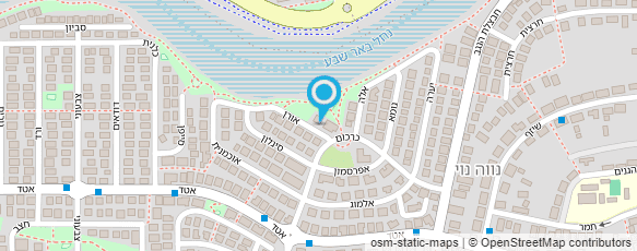 מפת הגעה אל דואר ישראל