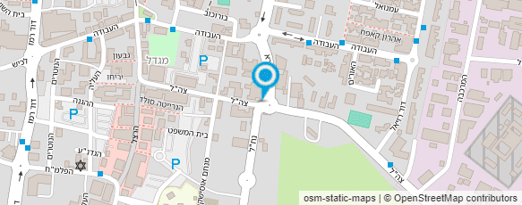 מפת הגעה אל מוסך תיקוני הדרום