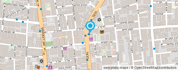 מפת הגעה אל עו"ד בראנץ ברוך