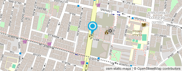 מפת הגעה אל יצחק הדברות