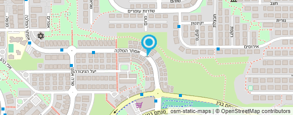 מפת הגעה אל עו"ד דינר גינסברג קרן