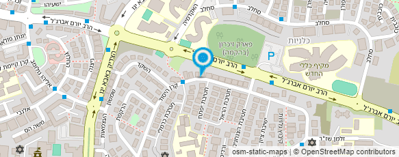 מפת הגעה אל עו"ד רובינשטיין גל