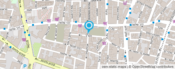 מפת הגעה אל מחסן קל