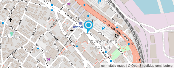 מפת הגעה אל עו"ד בן דוד שמלצר יעל