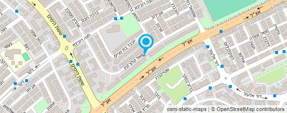 מפת הגעה אל אלון גיאת