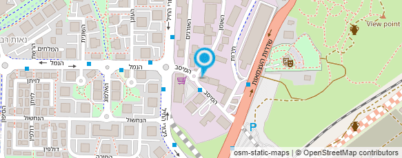 מפת הגעה אל מאפה הרכבת