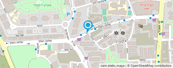 מפת הגעה אל דואר ישראל-מסירת דואר