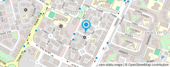 מפת הגעה אל צפי מטפלת בשיאצו