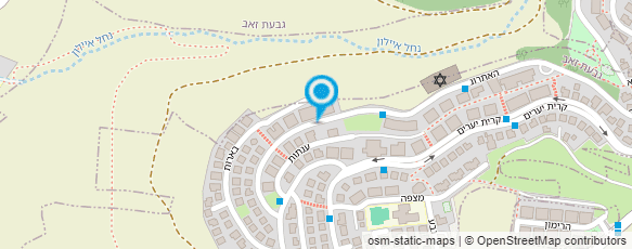 מפת הגעה אל אברהם רובינשטיין