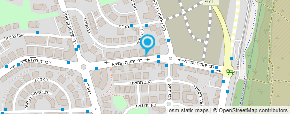 מפת הגעה אל רובין ניקוי יבש