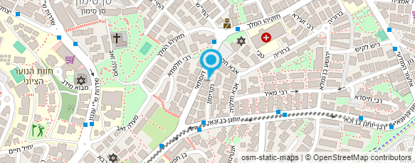 מפת הגעה אל יאיר דלתות ומנעולים ורב בריח