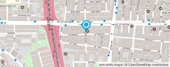 מפת הגעה אל דואר ישראל-מסירת דואר מפת הגעה אל דואר ישראל-מסירת דואר