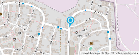 מפת הגעה אל מספרת הכלבים של מיכל