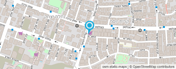 מפת הגעה אל מטרו - חדר כושר