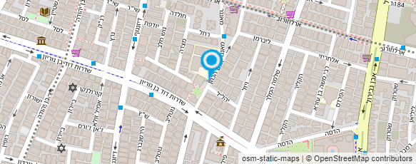 מפת הגעה אל אוריה תפירה