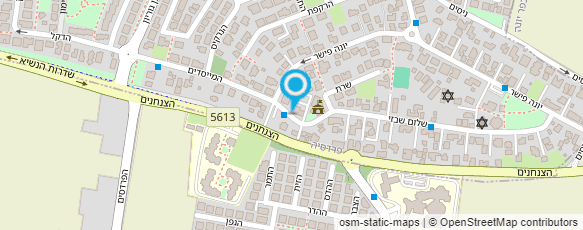 מפת הגעה אל הקהילה המסורתית פרדסיה