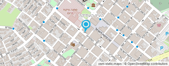 מפת הגעה אל עו"ד גומזיאקוב ילנה