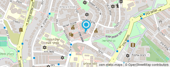 מפת הגעה אל דואר ישראל-מסירת דואר מפת הגעה אל דואר ישראל-מסירת דואר