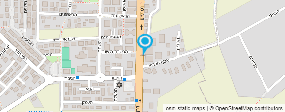 מפת הגעה אל עופרי סוכן ביטוח