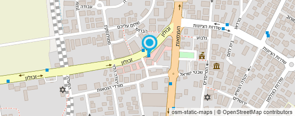 מפת הגעה אל פיצה דון פאפא קריית אתא