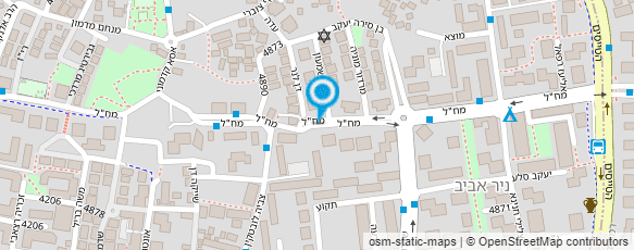 מפת הגעה אל המרכז להדברת מזיקים