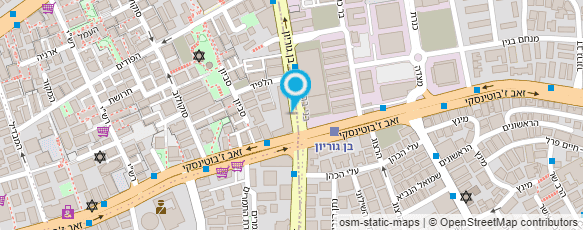 מפת הגעה אל Skycam - רישוי עסקים ומטיסים לרחפן