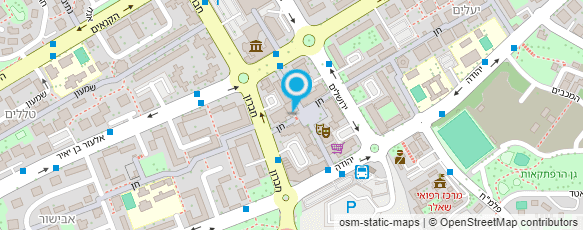 מפת הגעה אל עו"ד ברגר אינה