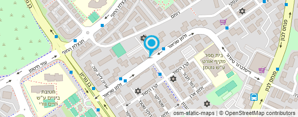 מפת הגעה אל דואר ישראל-מסירת דואר