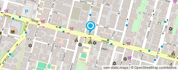 מפת הגעה אל דואר ישראל מפת הגעה אל דואר ישראל